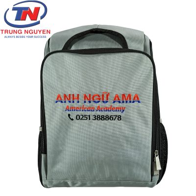 Mặt trước balo laptop giảm giá