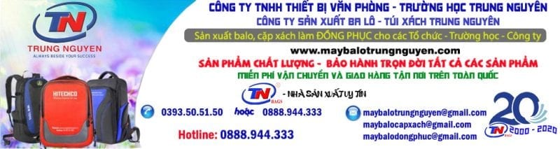 Chuyên may ba lô cao cấp