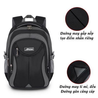 Mặt trước Balo du lịch mẫu không lỗi mốt