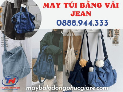 May túi vải