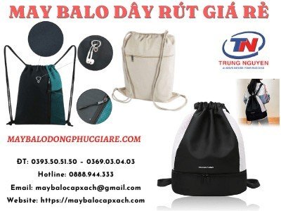 May túi dây rút chuyên nghiệp