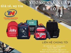 Chuyên may balo laptop